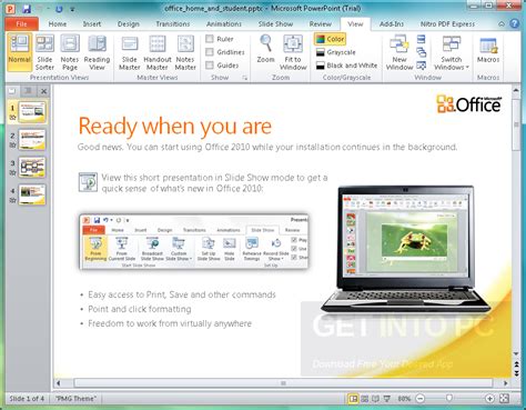 Microsoft Office 2010- Home and Business Free Download