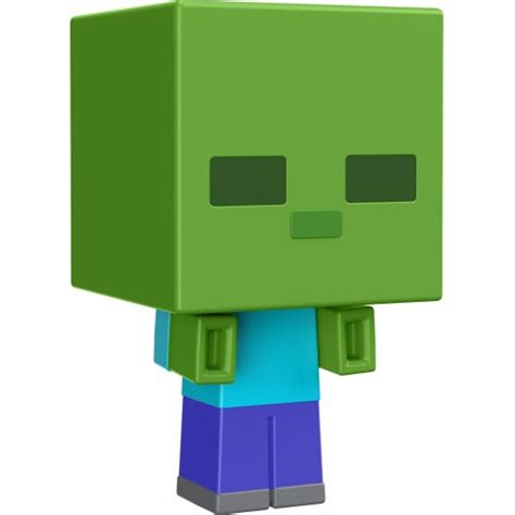 Mattel Minecraft MOB Head Mini Figures Zombie HDV64 HDV78 Toys