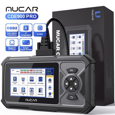 Mucar Cde Pro Obd Scanner Diagnostic Scan Tool All System Obdii Car