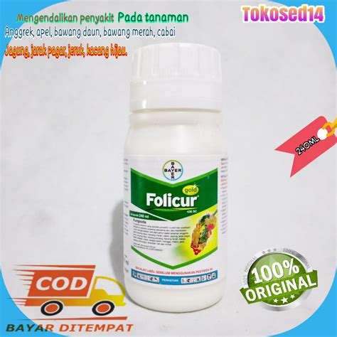 Jual Folicur Gold 240 Ml Untuk Kresek Boster Padi Pembening Padi Dan