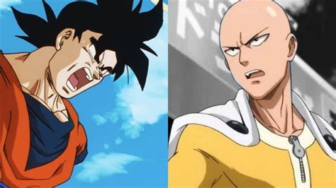 Se desvela quién es más fuerte entre Goku de Dragon Ball y Saitama de