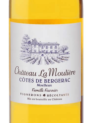 2021 Chateau la Mouliére Côtes de Bergerac Moelleux Vivino US