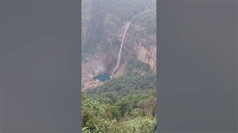 Nohkalikai Falls Sohra Meghalay Youtube