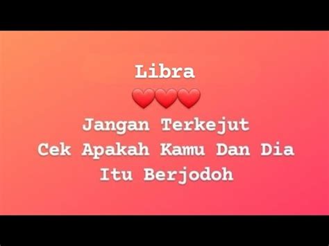 Libra Jangan Terkejut Cek Apakah Kamu Dan Dia Itu Jodoh