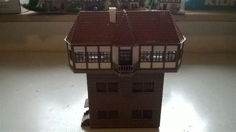 Vollmer Ho Geb Ude Diorama Stellwerk Felbach Aus R Ckbau Ebay