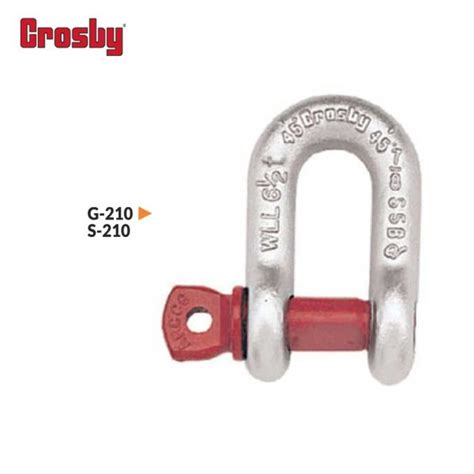 Grilletes Tipo U Con Perno Roscado Crosby G 210 S 210 CS Beaver