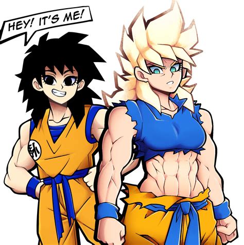 Son Goku And Gine Dragon Ball And 2 More Drawn By Kermittend Danbooru