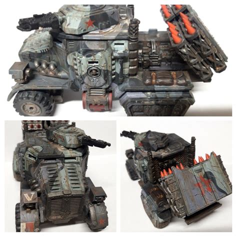 Imperial Guard Valhalla Conversion Taurox Red Army Warhammer 40k Soviet