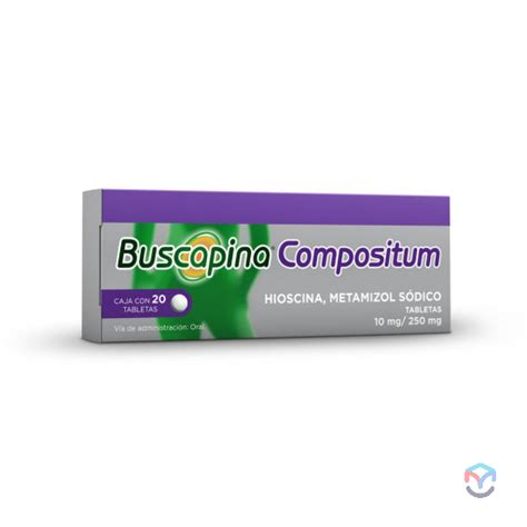 Farmacia Nbio Buscapina Compositum Mg Mg Tabletas Env Os