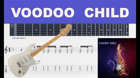 Voodoo Child Jimihendrixguitar Tab Mastertabs