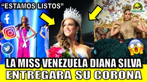 Diana Silva La Miss Venezuela Que Va A Entregar Su Corona A La Nueva