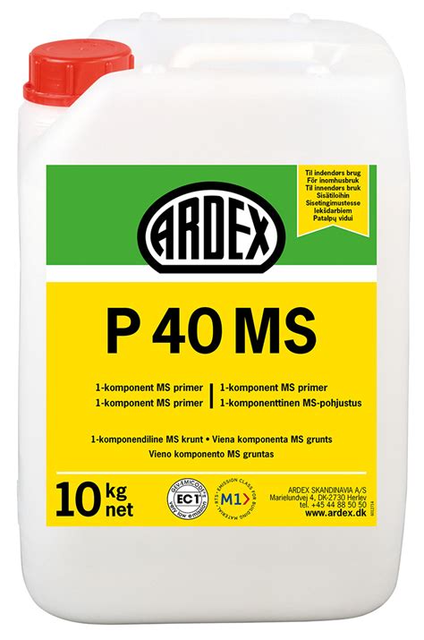 Ardex P 40 Ms 10kg Ardex Suomi