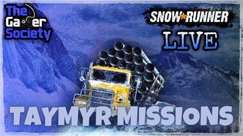 LIVE SNOWRUNNER TAYMYR MISSIONS RUSSIAN FEDERATION XBOX SERIES