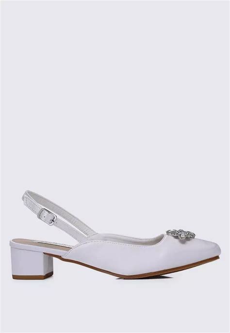 Buy My Ballerine My Ballerine Maeve Comfy Heels In Ivory Online