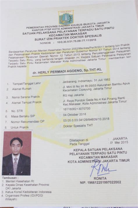 Contoh Surat Konsul Dokter Spesialis Delinewstv