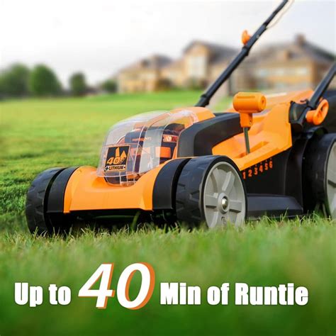 Lawnmaster Clmf K Cordless Inch Brushless Push Lawn Mower V Max