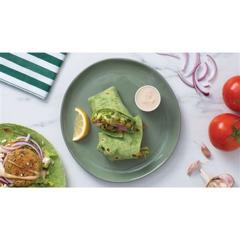 Mission Gluten Free Spinach Herb Tortilla Wraps 10 5 Oz 6 Count