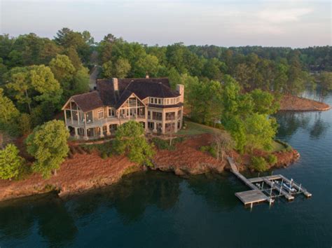 A collection of Waterfront Homes on Lake Martin | Present by Lake ...