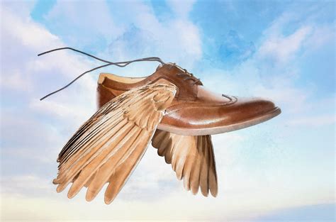 Wingtips Shoe Flying Wings Flying Shoe Mens Shoes Etsy