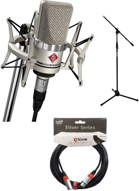 Tlm Studio Set Xh Pied Micro Xlr Xlr M Mikrofon Set Mit