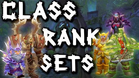 Should My Class Rank Classic Wow Pvp Class Sets Youtube