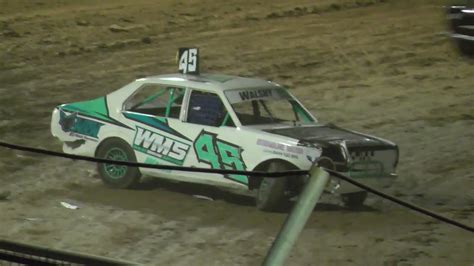 Junior Sedan New Stars Feature Race Carrick Speedway Youtube