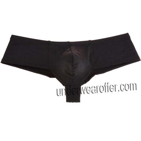 Men S Cheeky Booty Bikini Boxers Bluge Pouch Thong Pants Hight Cut Boxer Briefs MU