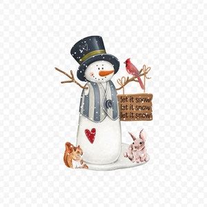 Snowman Printable, Snowman Wall Decor, Winter Decor, Winter Decor Print ...