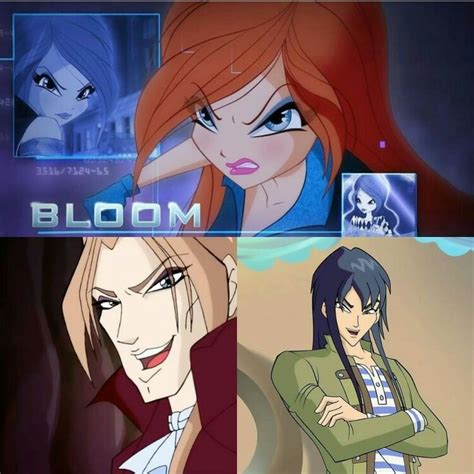 Winx Club Bloom Black Vs Helia And Valtor