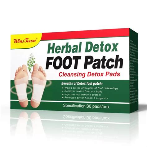 Patchs D Tox Pour Les Pieds Detox Foot Patches Paquet De Biomedic