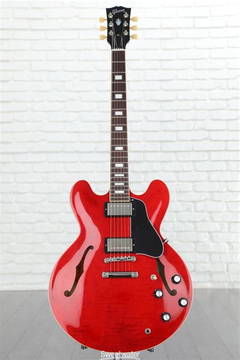 Gibson Es Figured Semi Hollowbody Electric Guitar Sixties Cherry