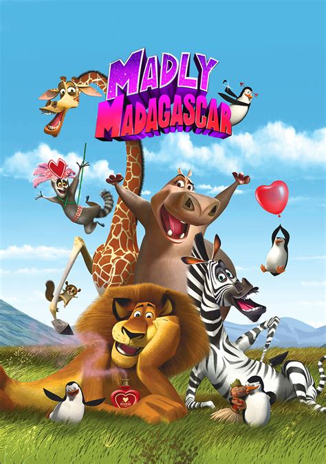 Merry Madagascar Poster