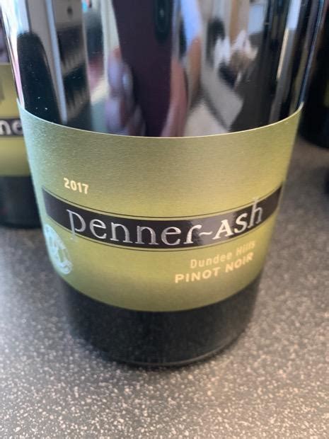 2018 Penner Ash Pinot Noir Dundee Hills USA Oregon Willamette Valley