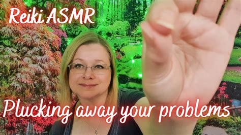 Reiki Asmr Let Me Take Away Your Problems Lepidolite Crystal Healing Youtube