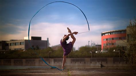 Fondos De Pantalla Deportes Mujer Saltando Bailarina Gimnasia