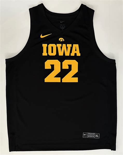 Caitlin Clark Autographed Iowa Hawkeyes Black Nike Jersey - The ...