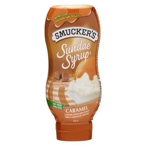 Smuckers Sundae Syrup Caramel Flavoured Syrup 428 Ml Bulk Mart