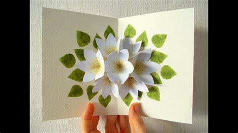 How To Make Pop Up Greeting Card 2 Diy Easy Paper Crafts Tutorial