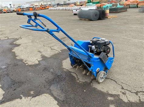 Blue Bird 530a Walk Behind Aerator Honda Gx120 Gas Engine Roller Auctions