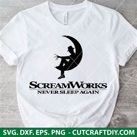 Freddy Krueger Svg Scream Works Never Sleep Again Svg