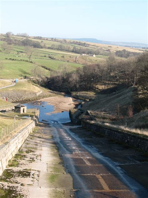 Hury Reservoir Spillway © Gordon Hatton Geograph Britain And Ireland