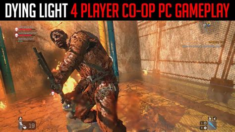 Dying Light 4 Player Co Op Pc Gameplay Hammer Zombies Youtube