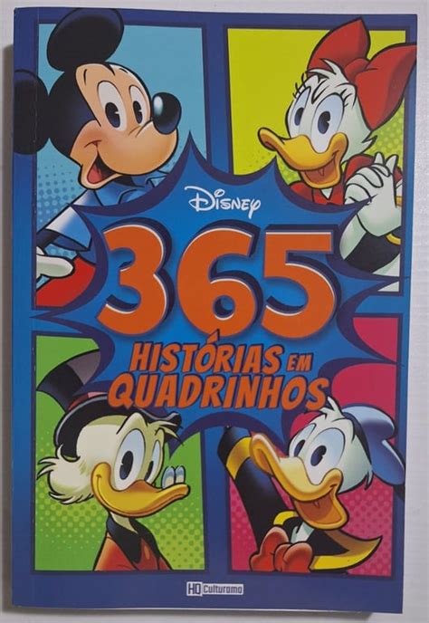 Livro 365 Histórias em Quadrinhos de Disney pela Culturama 2021