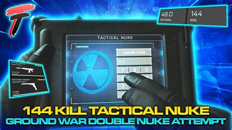 144 KILL TACTICAL NUKE ON MODERN WARFARE GROUND WAR FARMLAND