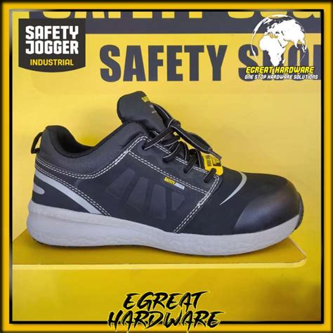 Jual Sepatu Safety Jogger Rocket S P Hro Src Terbaru Composite Abu