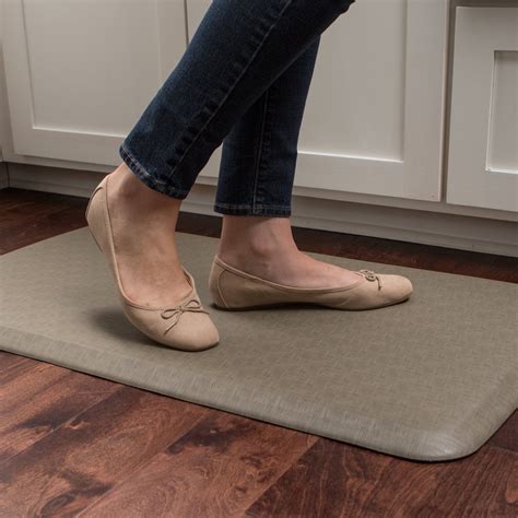 Gelpro Elite Anti Fatigue Kitchen Comfort Mat 20x36 Linen Granite Grey