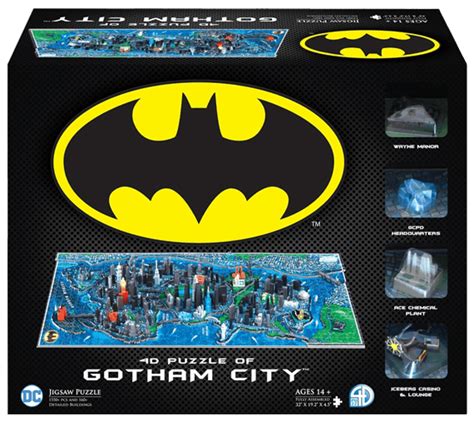 4d Gotham City Batman Toy Sense