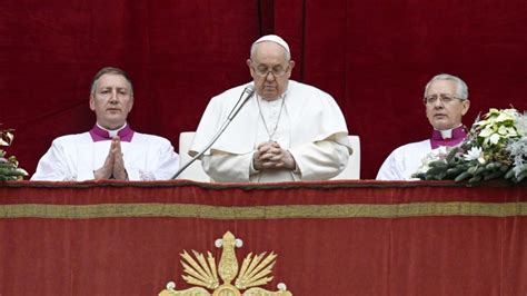 Papa Pede Fim Da Guerra Em Gaza Em Mensagem De Natal