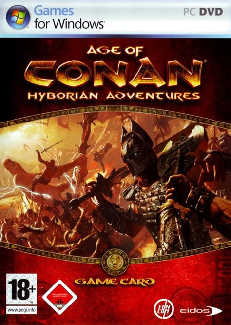 Age Of Conan Hyborian Adventures Cover Or Packaging Material Mobygames