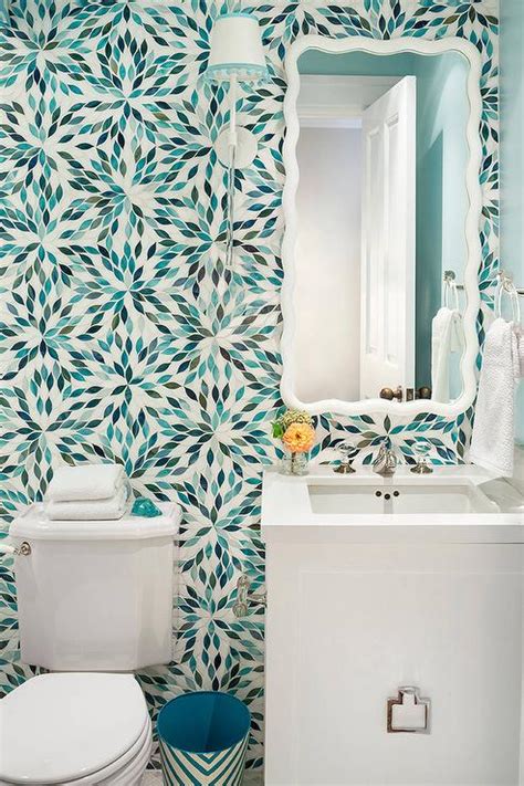 Turquoise Mosaic Bathroom Tiles Semis Online